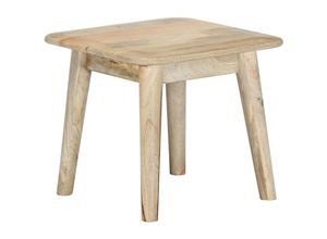 8719883606163 - Bonnevie - Couchtische Kaffeetisch 45×45×40 cm Mango Massivholz vidaXL