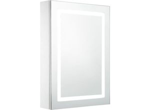 8719883728421 - Bonnevie - LED-SpiegelschrankBad Spiegelschrank 50x13x70 cm vidaXL