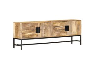 8719883792118 - Bonnevie - TV-SchrankTV-Möbel 140x30x50 cm Massivholz Mango vidaXL