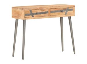 8719883810744 - Bonnevie - KonsolentischFlurtisch 90x30x75 cm Massivholz Akazie vidaXL