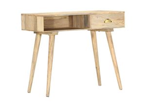 8719883803111 - Bonnevie - KonsolentischFlurtisch 90x45x75 cm Massivholz Mango vidaXL