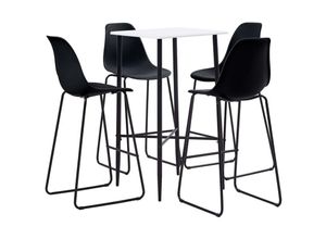 8719883839769 - 5-tlg Bar-Set Kunststoff Schwarz Vidaxl