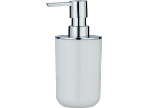 4008838284414 - Seifen Spender 330 ml Dosierer Flüssig posa Chrom Bad Accessoires wc Küche - weiss - Wenko