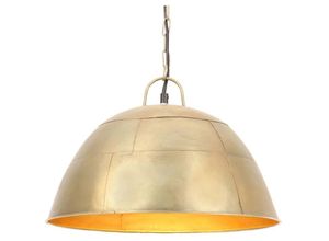 8720286024263 - Vidaxl - Hängelampe Vintage Industriestil 25 w Messing Rund 41 cm E27 Gold