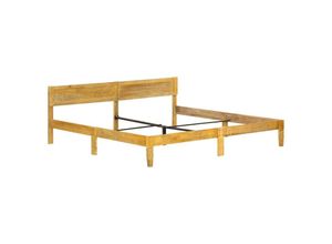 8719883997322 - MassivholzbettSchlafzimmerbettDoppelbett Mango 200 cm vidaXL