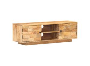 8720286070178 - Bonnevie - TV-SchrankTV-Möbel 116x30x35 cm Mango Massivholz vidaXL