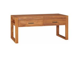 8720286113301 - Bonnevie - TV-SchrankTV-Möbel 100x40x45 cm Teakholz vidaXL