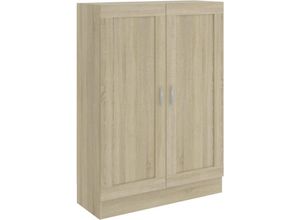 8720286133996 - Vidaxl - Bücherschrank Sonoma-Eiche 825x305x115 cm Holzwerkstoff Braun