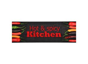 8720286242247 - Bonnevie - KüchenTeppichKüchenmatte Waschbar Hot & Spicy 60x300 cm vidaXL