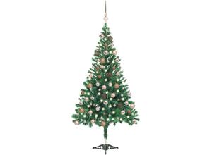 8720286496602 - Vidaxl - Künstlicher Weihnachtsbaum Beleuchtung Kugeln 120cm 230 Zweige 262990