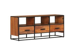 8720286485064 - Bonnevie - TV-SchrankTV-Möbel 110x30x45 cm Massivholz Akazie vidaXL