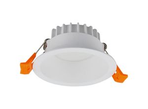 8435629700130 - Forlight Lighting - Forlight Jet 85mm - led Einbau Downlight Weiß IP54 6W 3000K 545lm