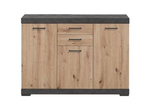 4029494122940 - M&s - Sideboard mit 3 Türen und 2 Schubladen L120cm - Bristol 4029494122940 - M&s - Sideboard mit 3 Türen und 2 Schubladen L120cm - Bristol