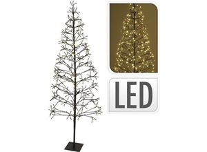 8720573022828 - Weihnachtsbaum mit 400 LED - 180cmLichterbaum 400LED - 180cm - Für drinnen UND draußen - Warmweiß