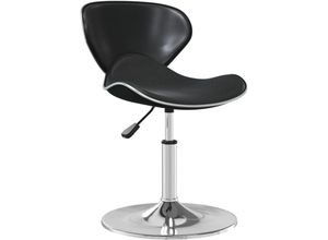 8720286751244 - Bonnevie - Esszimmerstuhl Wohnzimmerstuhl Schwarz Kunstleder vidaXL 8720286751244 - Bonnevie - Esszimmerstuhl Wohnzimmerstuhl Schwarz Kunstleder vidaXL
