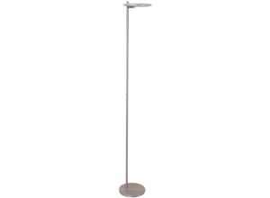 8712746134872 - Sienna Lighting - Stehleuchte Deckenfluter Wohnzimmerlampe led Touch dimmbar Glas stahl h 187 cm