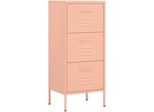 8720286564967 - Lagerschrank Rosa 425x35x1015 cm Stahl vidaXL977290