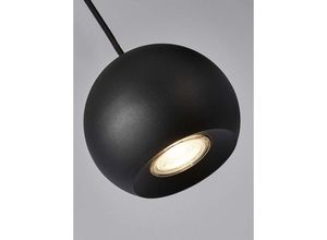 5053423174969 - Hängeleuchte Pendelleuchte Deckenlampe Stahl Schwarz 5-Flammig Esszimmerleuchte