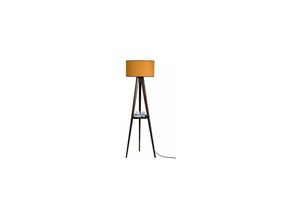 8435197499672 - Holzstehlampe Modell 1 senf