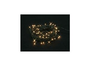 5420046523809 - Burstlight led - 20 m - 220 weiße LEDs (44 blinkende LEDs) - grünes Kabel - 24 v - Light Creations