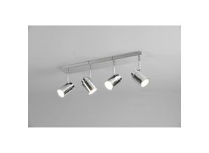 4017807508383 - Webmarketpoint - Linear Bar 4 verstellbare Strahler aus verchromtem Metall Angelo Trio Lighting