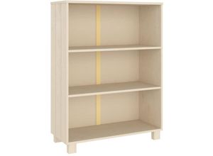 8720286818305 - Bonnevie - BücherschrankStandregal hamar Honigbraun 85x35x112 cm Massivholz Kiefer vidaXL