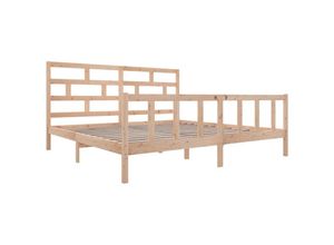 8720286963500 - Massivholzbett，Schlafzimmerbett，Doppelbett Kiefer 180x200 cm vidaXL