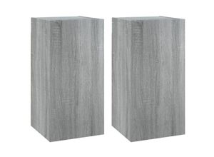 8720286955383 - Bonnevie - TV-Schränke 2 Stk TV-Möbel Grau Sonoma 305x30x60 cm Holzwerkstoff vidaXL