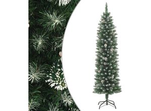 8720287068327 - Vidaxl - Künstlicher Weihnachtsbaum mit Ständer Schlank 240 cm pvc