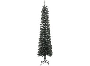 8720287110293 - Vidaxl - Künstlicher Weihnachtsbaum mit Ständer Schlank Grün 240 cm pvc