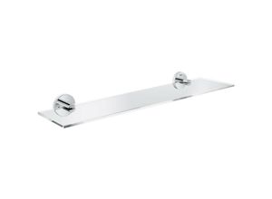 4005176327971 - Glasablage Essentials Glas Metall chrom Badablage Wandablage Badregal - Grohe