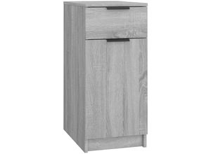 8720287084778 - Vidaxl - Schreibtischschrank Grau Sonoma 335x50x75 cm Holzwerkstoff Grau