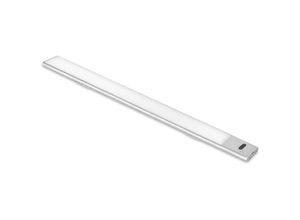 8432393290409 - Usb wiederaufladbare LED-Wandleuchte Kaus mit Berührungssensor L400mm Kunststoff und Aluminium Matt eloxiert - Matt eloxiert - Emuca