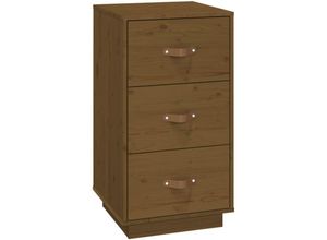 8720287204268 - Bonnevie - NachttischBeistelltisch Honigbraun 40x40x75 cm Massivholz Kiefer vidaXL 8720287204268 - Bonnevie - NachttischBeistelltisch Honigbraun 40x40x75 cm Massivholz Kiefer vidaXL