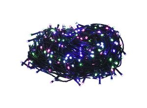 8720287002147 - Bonnevie - LED-Lichterkette mit 400 LEDs Pastell Mehrfarbig 40 m pvc vidaXL707044