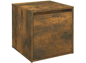 8720287087977 - Bonnevie - Schubladenbox Räuchereiche 405x40x40 cm Holzwerkstoff vidaXL732994