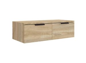 8720287079491 - Bonnevie - Wandschrank Badschrank Sonoma-Eiche 68x30x20 cm Holzwerkstoff vidaXL