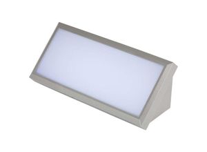 3800157678704 - VT-8055 led Wandleuchte 20W Rechteckige Wandleuchte Softlight Outdoor IP65 Licht 4200K 218237 - Grau - V-tac