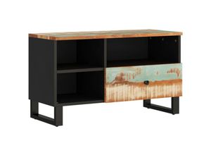 8720845724795 - Bonnevie - TV-SchrankTV-Möbel 80x33x46 cm Altholz Massiv und Holzwerkstoff vidaXL