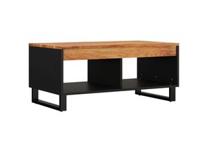 8720845781064 - Bonnevie - Couchtische Kaffeetisch 90x50x40 cm Massivholz Akazie vidaXL