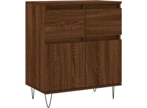 8720845873509 - Bonnevie - SideboardKommode Braun Eichen-Optik 60x35x70 cm Holzwerkstoff vidaXL 8720845873509 - Bonnevie - SideboardKommode Braun Eichen-Optik 60x35x70 cm Holzwerkstoff vidaXL
