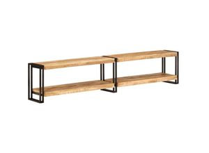 8720845952471 - Bonnevie - TV-SchrankTV-Möbel 200x30x40 cm Massivholz Mango vidaXL 8720845952471 - Bonnevie - TV-SchrankTV-Möbel 200x30x40 cm Massivholz Mango vidaXL