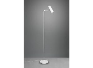 8055303885306 - Iperbriko - Marley Weiße Stehlampe und zylindrischer Spot H151 Trio Lighting