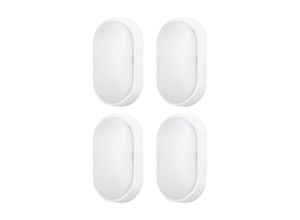 8445386730981 - Forlight - moo (4uds) Aplique de Pared Exterior led IP54 de Color Blanco con Temperatura Regulable 3000-4000-6000K Color Blanco