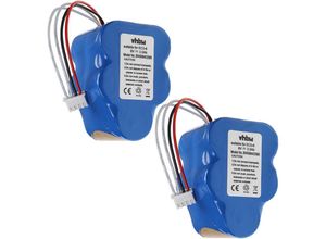 4068201944376 - 2x Akku kompatibel mit Hoover RVC0010 RVC0011 RVC0011-001 Staubsauger (3000 mAh 6 v NiMH) - Vhbw