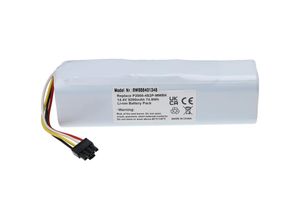 4069099513675 - vhbw 1x Akku Ersatz für Xiaomi BRR-2P4S-5200S STYTJ01ZHM STYTJ02ZHM P2008-4S2P-MMBK für Staubsauger (5200 mAh 144 V Li-Ion)