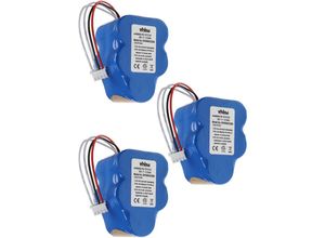 4068201944338 - 3x Akku kompatibel mit Hoover RVC0010 RVC0011 RVC0011-001 Staubsauger (3000 mAh 6 v NiMH) - Vhbw