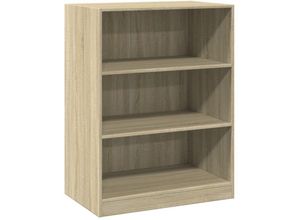 8721012497252 - Kleiderschrank Sonoma-Eiche 77x48x102 cm Holzwerkstoff Vidaxl Braun