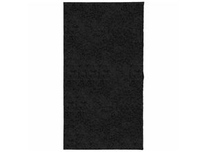 8721012228740 - Bonnevie - Shaggy-Teppich pamplona Hochflor Modern Schwarz 80x150 cm vidaXL117803