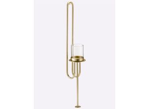 4895228805836 - Kerzenhalter HEINE HOME Gr B H T 11 cm x 70 cm x 135 cm goldfarben Kerzenhalter